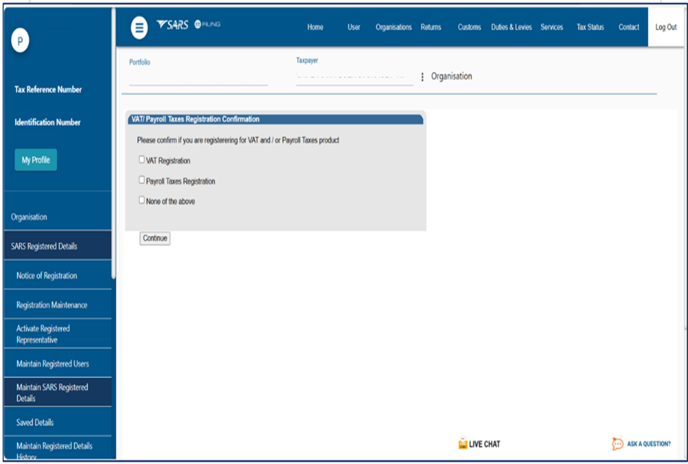 Rav01 Form.pdf Guide to Complete the Registration, Amendments and Verification Form ...