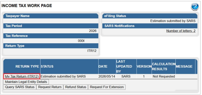 Guide to submit your Individual Income Tax Return via eFiling | South ...