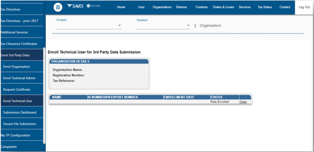 Guide for the Submission of Third-Party Data using the HTTPS Channel ...