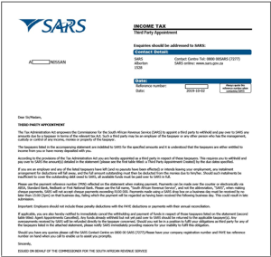Third Party Appointment (AA88) e@syFile™ TC Employer Guide | South ...