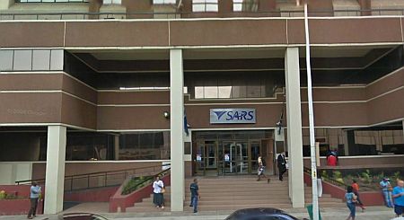 Exterior of SARS Durban branch