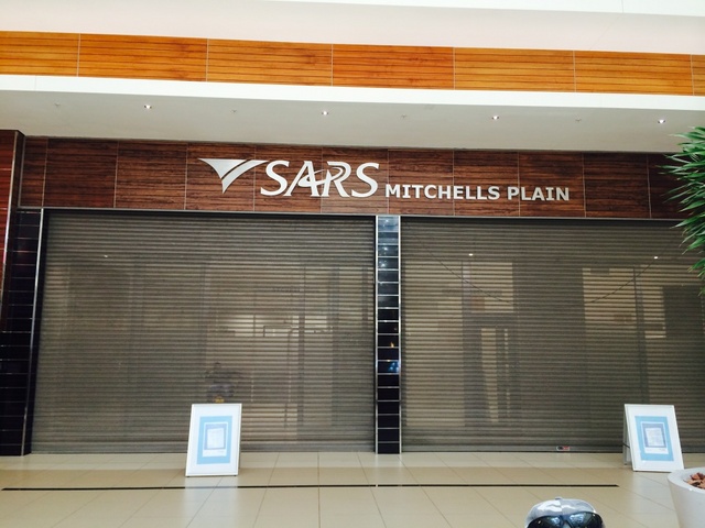 Exterior of Mitchells Plain SARS branch