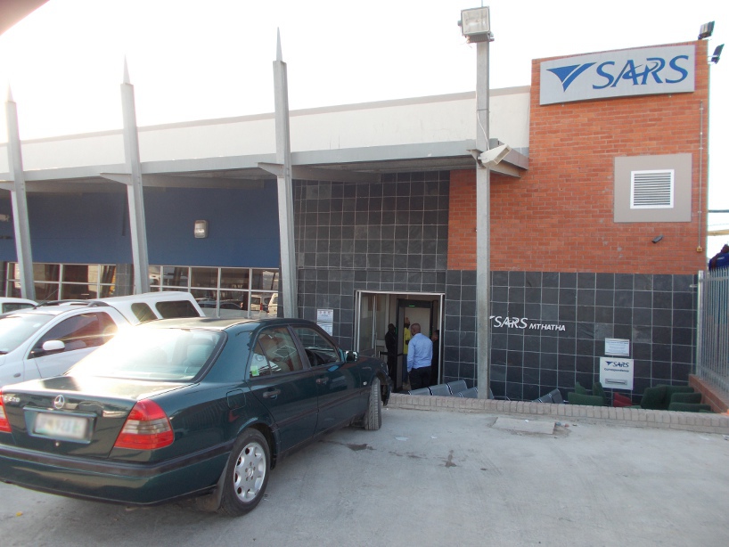 Exterior of SARS Mthatha branch