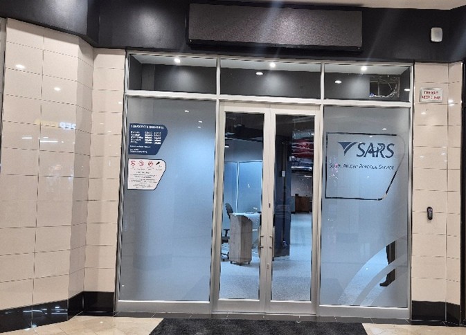 Exterior of SARS Rissik Street (JHB CBD) branch
