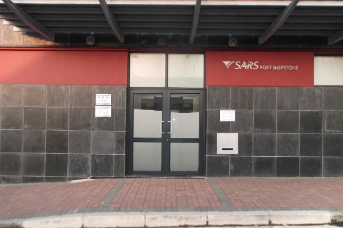 Exterior of SARS Port Shepstone branch