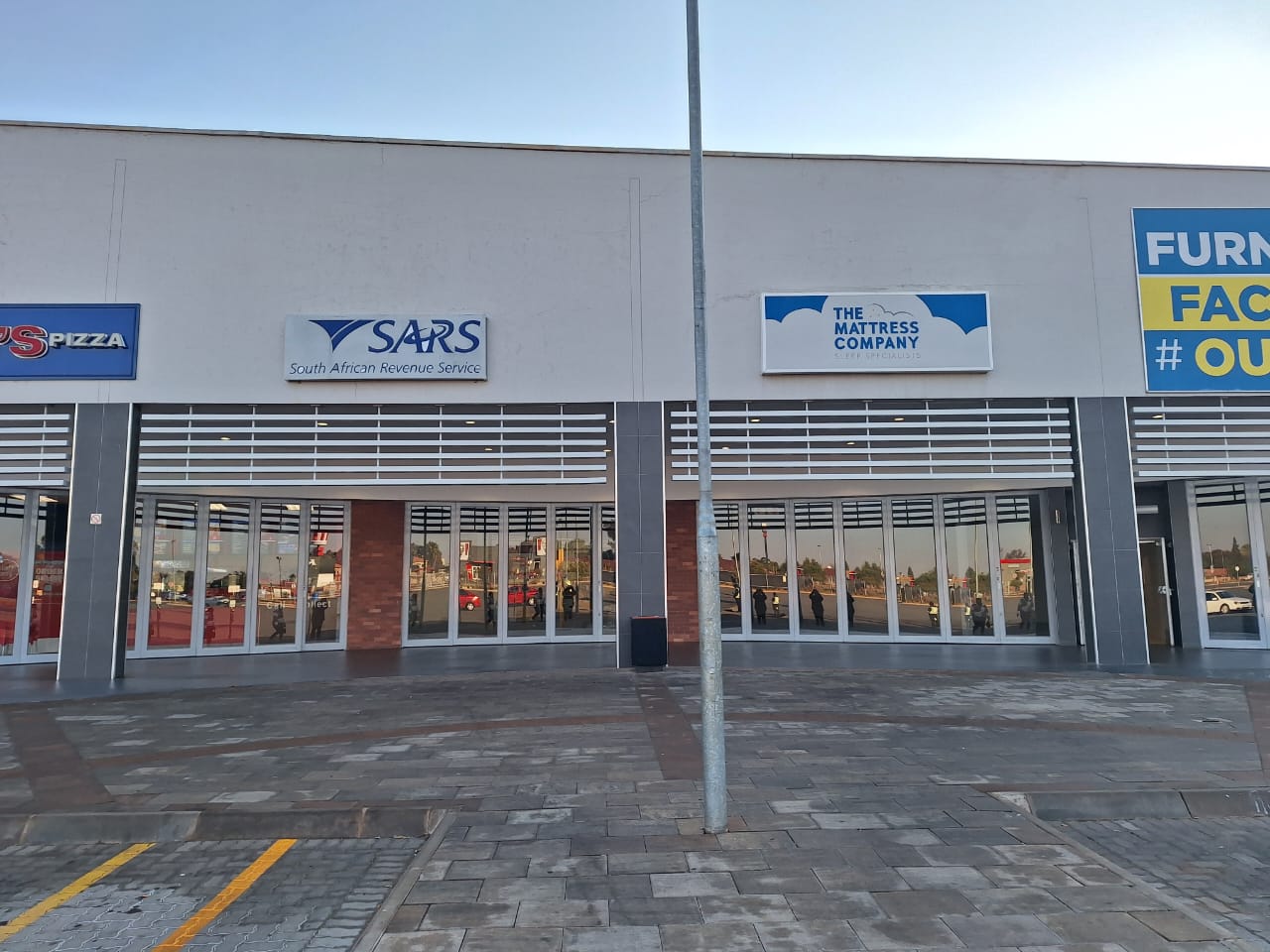 Exterior of SARS Randfontein branch