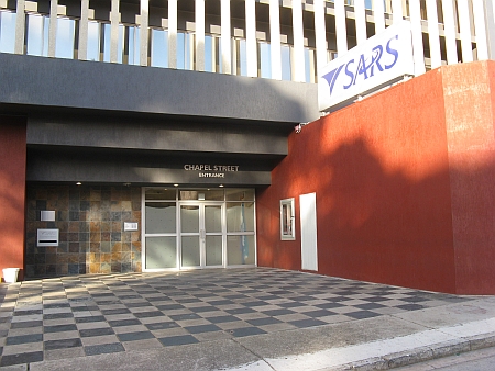 Exterior of SARS Port Elizabeth branch