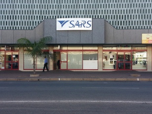 Exterior of SARS Upington branch