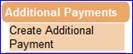 Screen capture of the left hand menu with Additional Payments selected