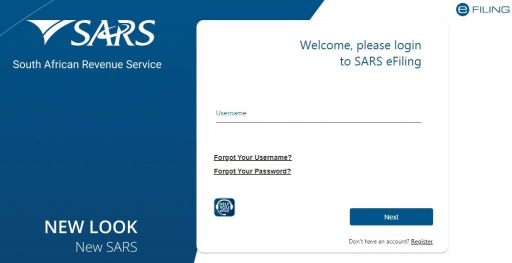 www.sars.gov.za tax number registration form