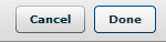 Screenshot of the Cancel and Done buttons on the RAV01 form